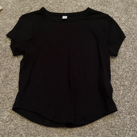 Tops | Plain Black Top | Poshmark